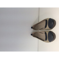 Balenciaga Slipper/Ballerinas aus Canvas in Grau