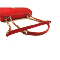 Chanel Shopper Leather in Red