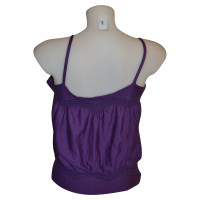 Christian Dior Top en Laine en Violet