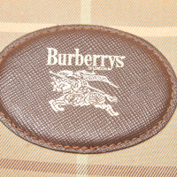 Burberry Reisetasche aus Canvas in Braun