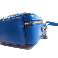 Dolce & Gabbana Shopper Leer in Blauw