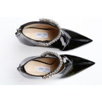 Jimmy Choo Stivali in Pelle verniciata in Nero