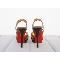Christian Louboutin Sandals Leather in Brown