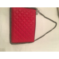 Stella McCartney Clutch Bag Leather in Red
