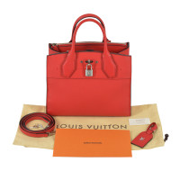 Louis Vuitton Steamer Bag en Cuir en Rouge