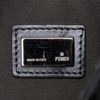 Fendi Sac à bandoulière en Toile en Noir