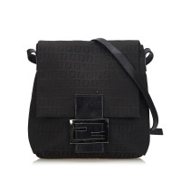 Fendi Shoulder bag Canvas in Black