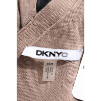 Dkny Veste/Manteau en Viscose en Marron