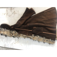 Rizal Jacket/Coat Fur in Brown