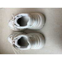 Maje Trainers Leather in White
