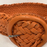 Ralph Lauren Gürtel aus Leder in Orange