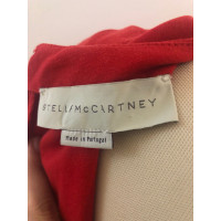 Stella McCartney Kleid aus Baumwolle in Rot