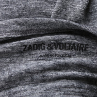Zadig & Voltaire Vestito in Jersey in Grigio