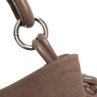 Giorgio Armani Handtasche aus Wildleder in Braun