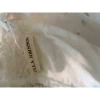 Ulla Johnson Kleid aus Baumwolle in Weiß