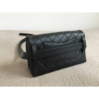 Chanel Uniform Handbag Leather in Black