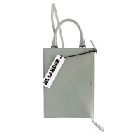 Jil Sander Handbag Leather in Grey