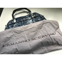 Ermanno Scervino Handbag Jeans fabric in Blue