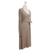 Allude Dress in Khaki