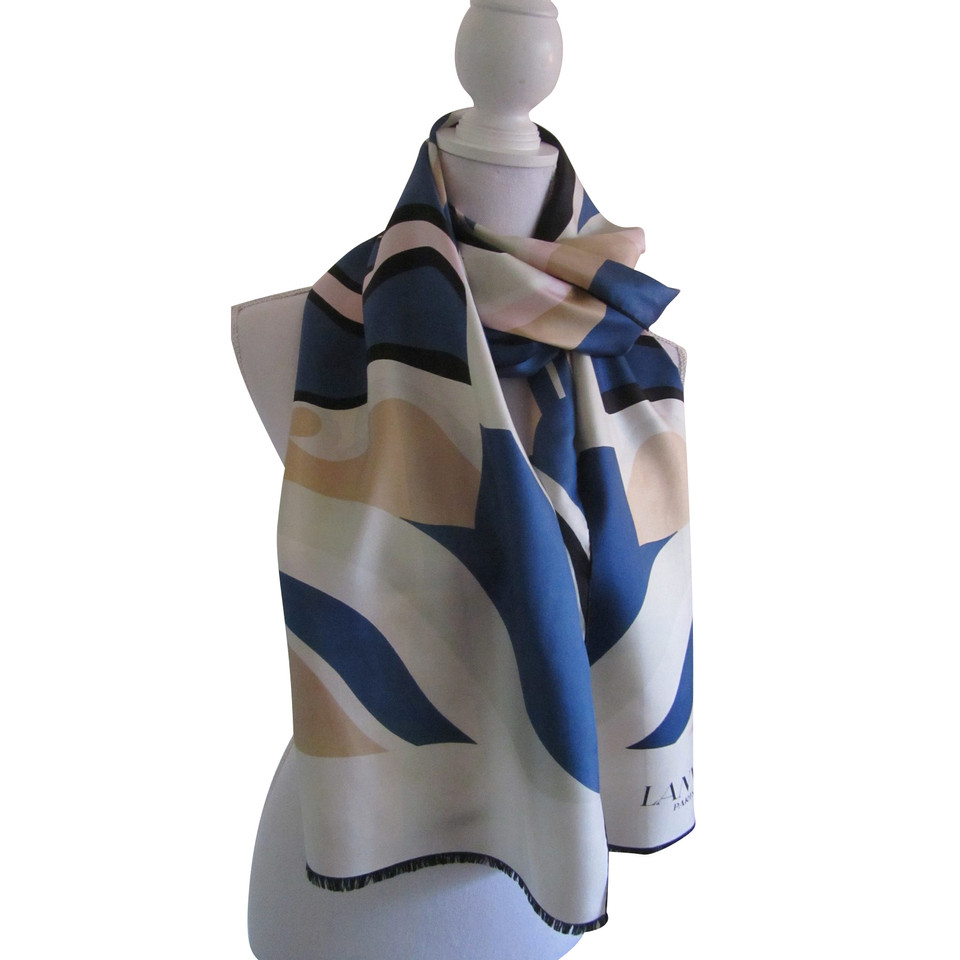 Lanvin Silk scarf.