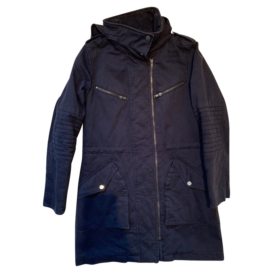 Comptoir Des Cotonniers Veste/Manteau en Coton en Bleu