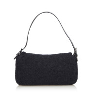 Fendi Handbag Wool in Grey