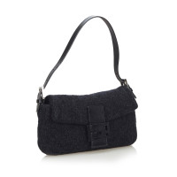 Fendi Handbag Wool in Grey