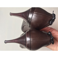 Salvatore Ferragamo Pumps/Peeptoes Leather in Brown