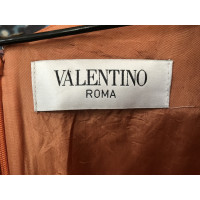 Valentino Garavani Vestito in Cotone in Arancio