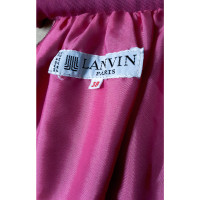 Lanvin Skirt Wool in Pink