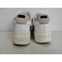 Kenzo Sneaker in Pelle in Bianco