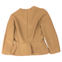 Christian Dior Jacke/Mantel aus Baumwolle in Taupe