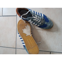 Dsquared2 Sneaker in Pelle scamosciata in Petrolio