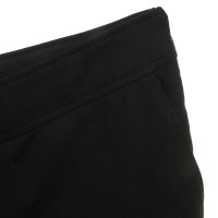 A.P.C. pantaloni a pieghe in nero