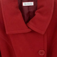 Max & Co Giacca/Cappotto in Lana in Rosso