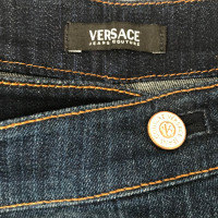 Versace Jupe en Coton en Bleu