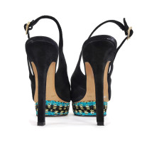 Vince Camuto Sandals Suede in Black