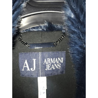 Armani Jas/Mantel in Blauw