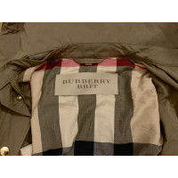 Burberry Giacca/Cappotto in Cotone in Beige