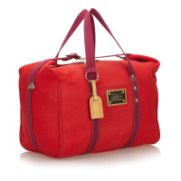 Louis Vuitton Tote bag Canvas in Rood