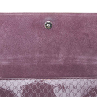 Gucci Clutch Bag Leather in Violet