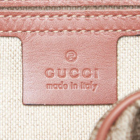 Gucci Shoulder bag Canvas in Beige