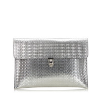 Alexander McQueen Pochette in Argenteo