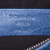 Balenciaga Schoudertas Leer in Blauw