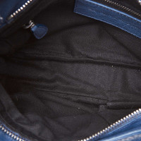 Balenciaga Schoudertas Leer in Blauw