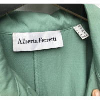 Alberta Ferretti Combinaison en Laine en Vert