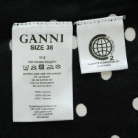 Ganni Top en Viscose en Noir