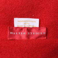 Walter Steiger Chapeau/Casquette en Rouge