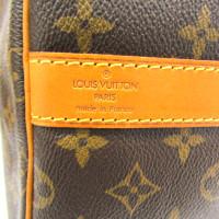 Louis Vuitton Keepall in Tela in Marrone