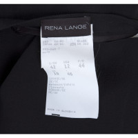 Rena Lange Anzug aus Seide in Schwarz